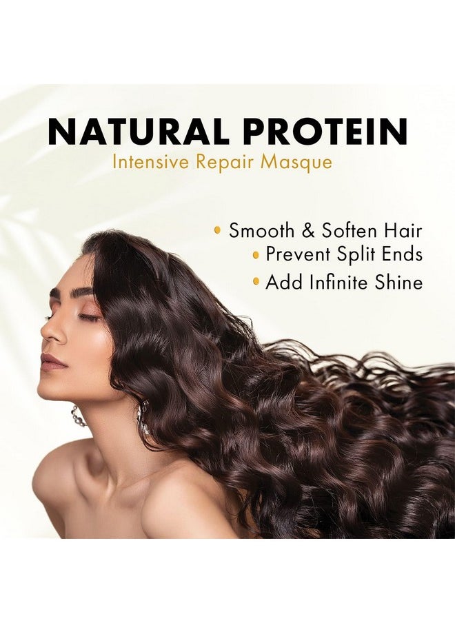 Sunny Isle Jamaican Castor Oil Intensive Repair Masque, Black, Coconut, 16 Fl Oz