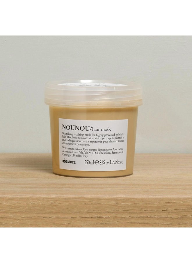 Davines Nounou Hair Mask, 8.87 Fl Oz (Pack of 1)