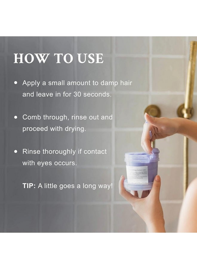 Davines LOVE Smoothing Instant Mask, Anti-Frizz Action for Sleek and Smooth Results, 1 Count, 8.45 fl. oz.