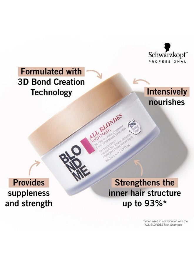 BlondMe All Blondes Rich Mask 500ml