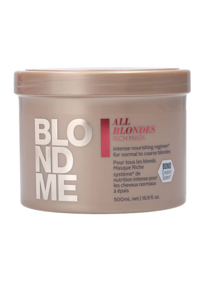 BlondMe All Blondes Rich Mask 500ml