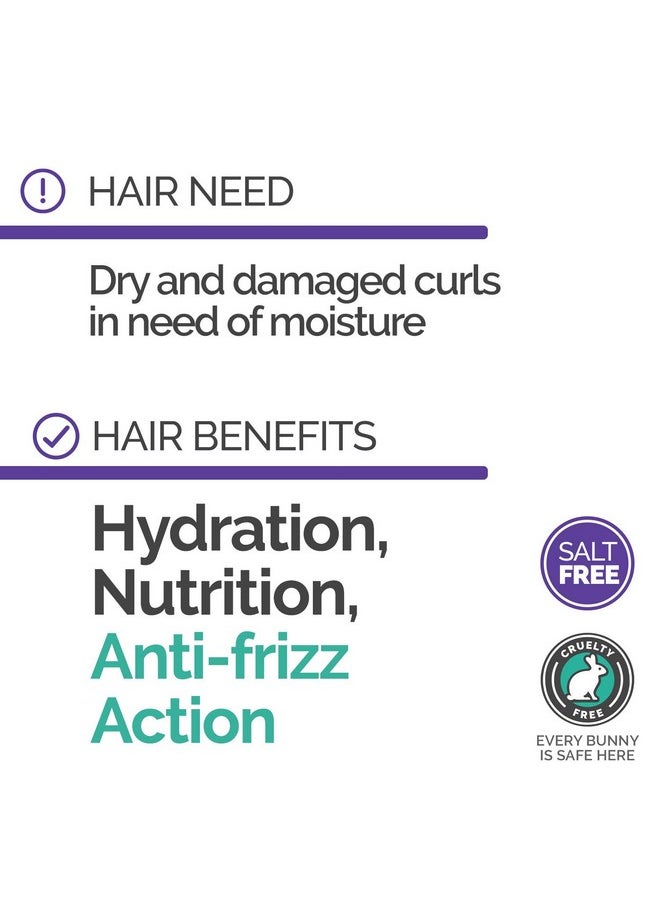 Novex My Curls Deep Conditioning Mask, 35 oz - Enhanced with a Mix of Oils and Cranberry Extract (Suitable for All Curls)