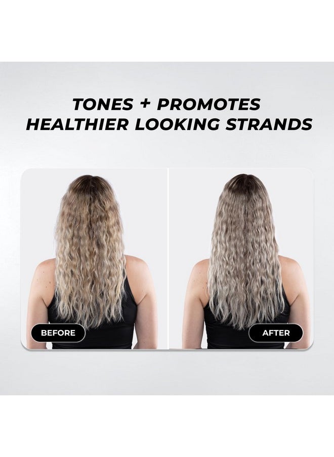 XMONDO Hair Supernova Blonde Toning Reparative Mask | Vegan Formula Reduces Unwanted Brassy & Yellow Tones on Blonde, Highlighted, and Gray Hair | 8 Fl Oz, 1-Pack