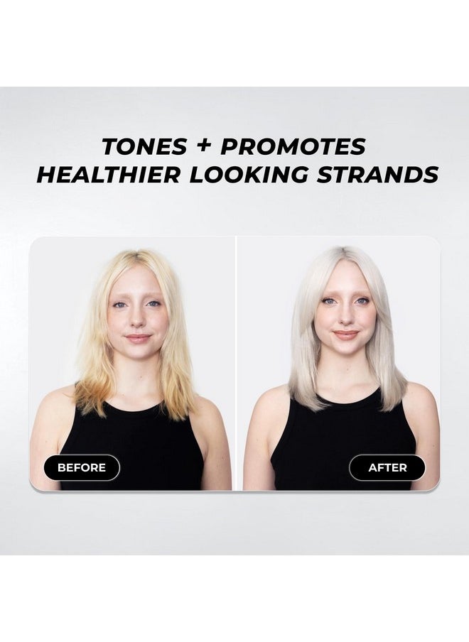 XMONDO Hair Supernova Blonde Toning Reparative Mask | Vegan Formula Reduces Unwanted Brassy & Yellow Tones on Blonde, Highlighted, and Gray Hair | 8 Fl Oz, 1-Pack