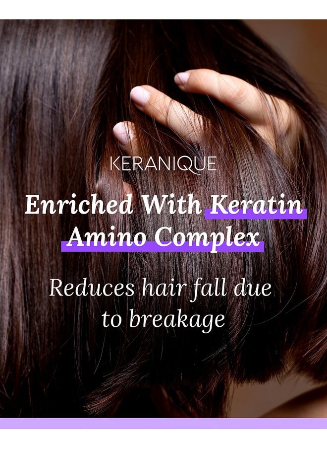 Keranique Hair Mask: Deep Repair & Hydration for Dry, Damaged Hair - Keratin Protein Boost for Fine Strands - Intense Moisturizer for Women