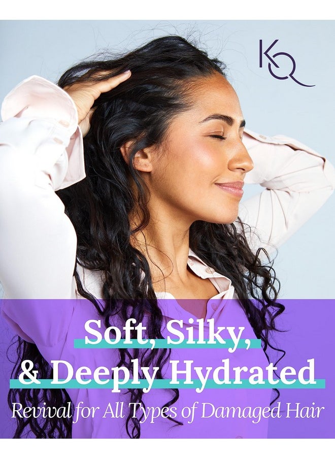 Keranique Hair Mask: Deep Repair & Hydration for Dry, Damaged Hair - Keratin Protein Boost for Fine Strands - Intense Moisturizer for Women