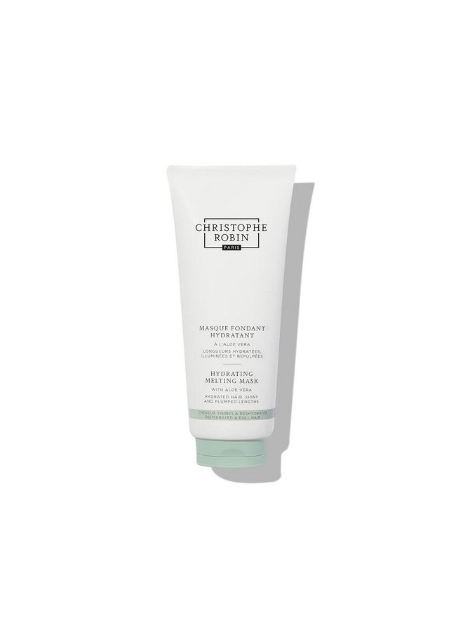 Christophe Robin Hydrating Melting Mask With Aloe Vera for Dry, Dull Hair - Lighweight- Travel Size 2.5 fl. oz