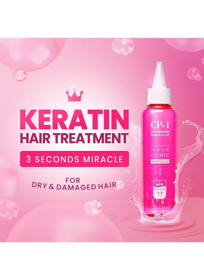 CP-1 3 Seconds Hair Fill-Up Mask Ampoule 170ml / 5.74 fl oz for Extrem Damaged Hair, Broken Hair
