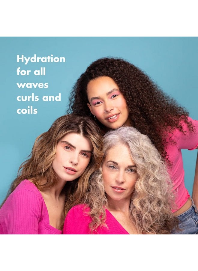 Umberto Giannini Thirsty Curls Treatment Mask 6.7 fl Oz - Deep Conditioning Hair Mask for Dry & Dehydrated 2a-4c Curly, Wavy & Coily Hair - Vegan & Cruelty-Free - Silicone, Sulfate & Paraben Free