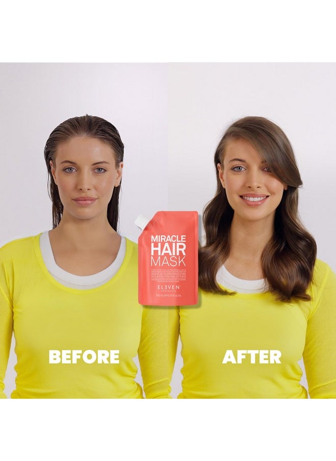 ELEVEN AUSTRALIA Miracle Hair Mask Restore & Treat Lost Moisture - 6.76 Fl Oz
