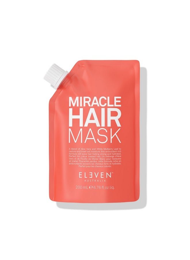 ELEVEN AUSTRALIA Miracle Hair Mask Restore & Treat Lost Moisture - 6.76 Fl Oz