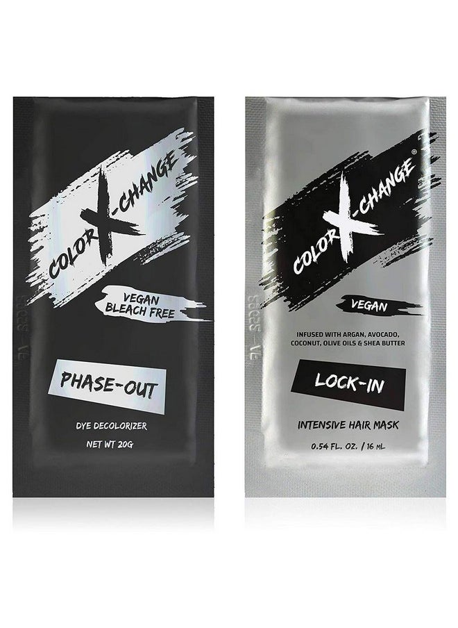 Color X-Change Phase-Out Gentle Dye Decolorizer + Intensive Hair Mask , 2 Count (Pack of 1)