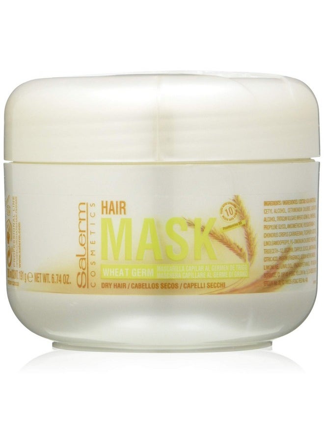 Salerm Cosmetics Salerm Wheat Germ Mascarilla Capilar Conditioning Treatment, 6.74 Ounce, 1000 milliliters