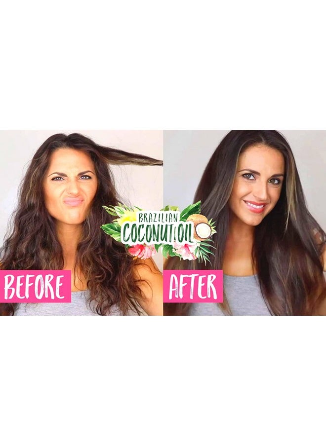 NOVEX Coconut Oil Hair Mask, with Pure 100% Organic Coconut Oil, 14 Oz, Jar