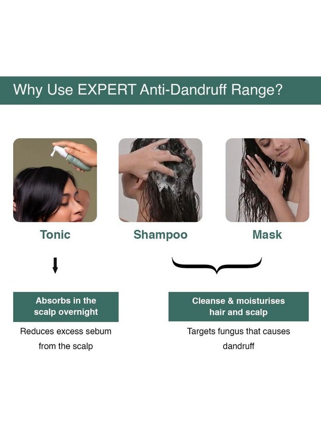 Bare Anatomy EXPERT Anti-Dandruff Hair Mask | Targets Oily Scalp and Sheds Dry Flakes | 250g