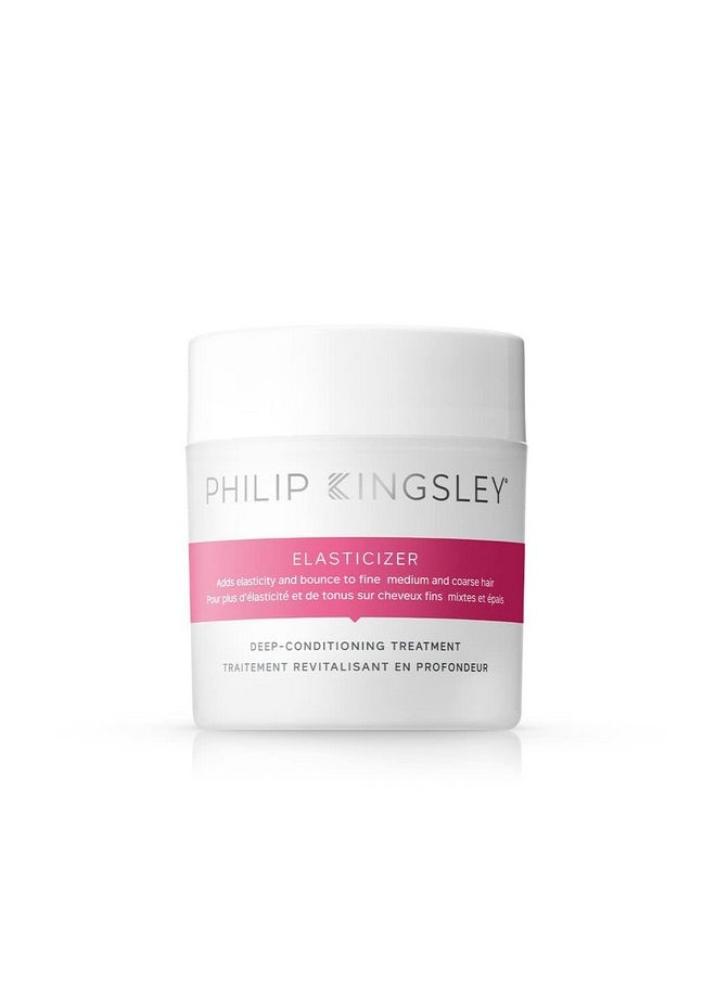 PHILIP KINGSLEY Elasticizer Deep-Conditioning Hair Mask Repair Treatment for Dry Damaged Colored Bleached All Hair Types Deeply Conditions Adds Bounce and Shine, 5.07 oz