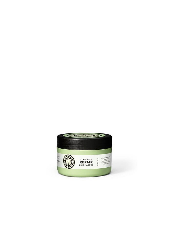 Maria Nila Structure Repair, Hair Mask, 250 ml, For Damaged & Chemically Treated Hair, Algae Extract Rebuilds & Moisturizes, 100% Vegan & Sulfate/Paraben free