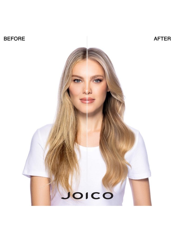 Joico Blonde Life Brightening Masque - Instant Hydration, Neutralize Chlorine & Detoxify Hair, Add Softness & Smoothness, Sulfate Free, With Monoi & Tamanu Oil, 1.7 Fl Oz