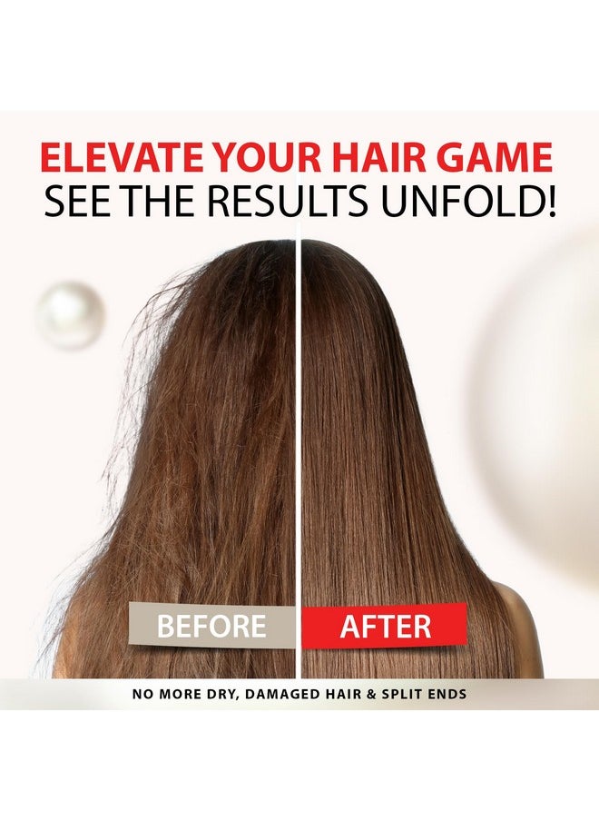 Professional Keratin Hair Mask - Made in USA - Nourishment Treatment for Hair Repair & Beauty - Biotin Collagen Coconut Oil & Pro-Vitamin B5 Protein Mask - Hair Vitamin Complex