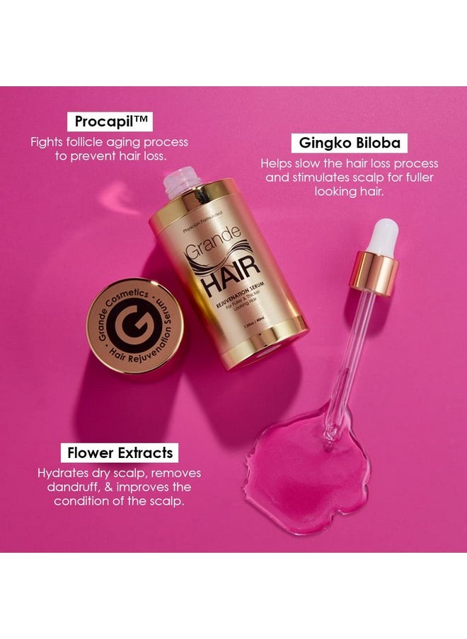 Grande Cosmetics GrandeHAIR Hair Enhancing Serum, 1.35 Ounce (Pack of 1)