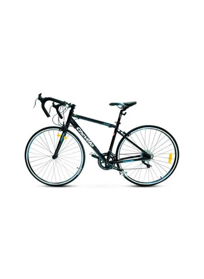 Chevelo Road Bike 700C Alloy Frame – Black-Blue, RS70R51 – Lightweight, Aerodynamic, Multi-Gear