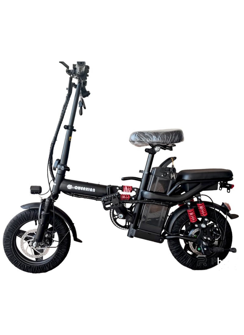Folding Bicycle | Foldable Cycle for Adults with Disk Brake | 60 speed | Front and back Suspension, Front Back Disk break
