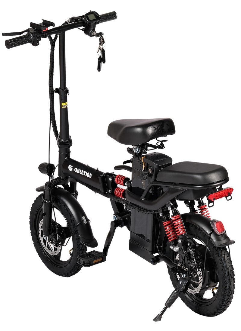 Folding Bicycle | Foldable Cycle for Adults with Disk Brake | 60 speed | Front and back Suspension, Front Back Disk break