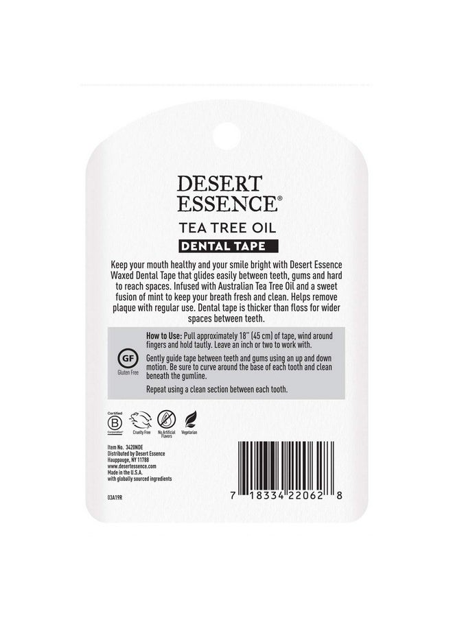 Desert Essence Tea Tree Dental Tape(3pk) - 30 yds