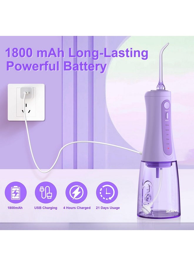 Water Flossers for Teeth, Cordless Water Dental for Teeth Cleaning, Water Flossers for Teeth Portable Oral Irrigator, USB Rechargeable for Home Travel Office
