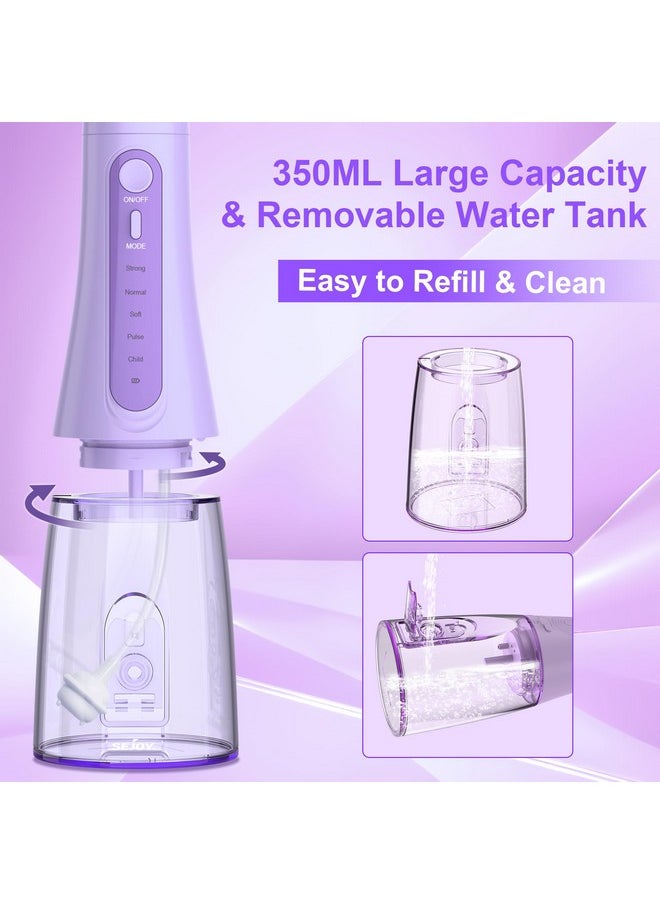 Water Flossers for Teeth, Cordless Water Dental for Teeth Cleaning, Water Flossers for Teeth Portable Oral Irrigator, USB Rechargeable for Home Travel Office