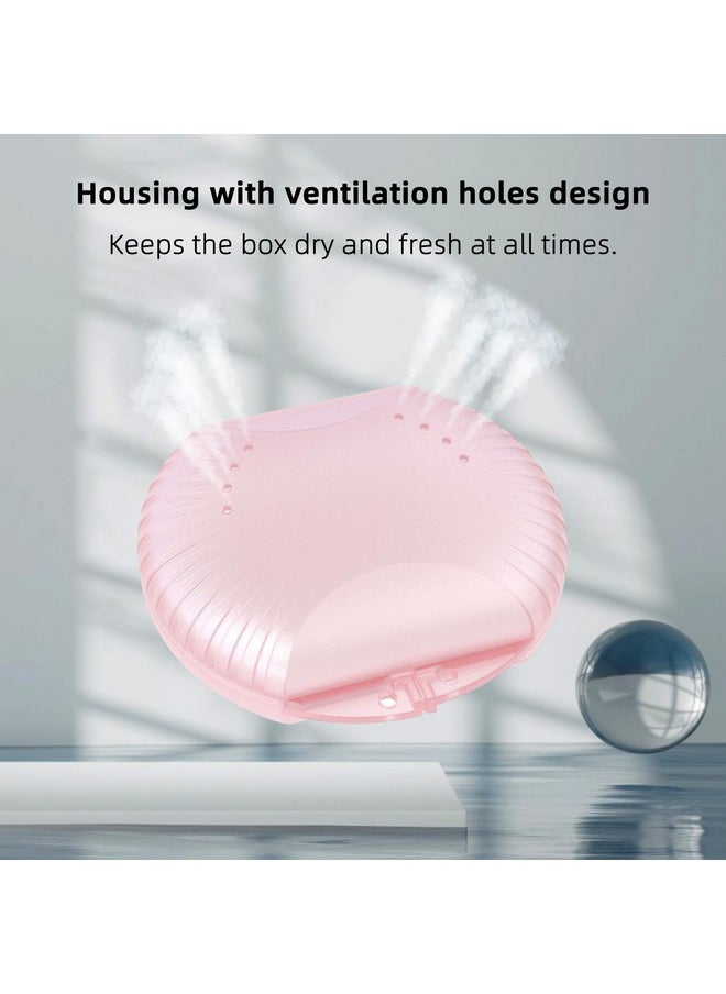 ARGOMAX Aligner Case, Retainer Case, Braces Box, 1 pcs Orthodontic Box (Pink).