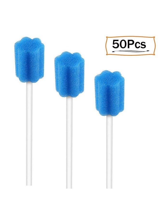 250 Count Unflavored Disposable Oral Swabs, Tooth Shape for Oral Cavity Cleaning Sponge Swab Individually Wrapped - 5 Colors
