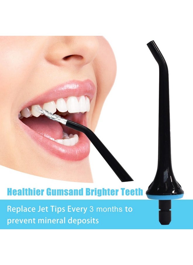 Replacement Tips for Oralfree,Nicwell,Nicefeel,COSLUS,Mospro,Zerhunt Water Flosser, Oral Irrigator Jet Tip Nozzel Black, 3 Pack