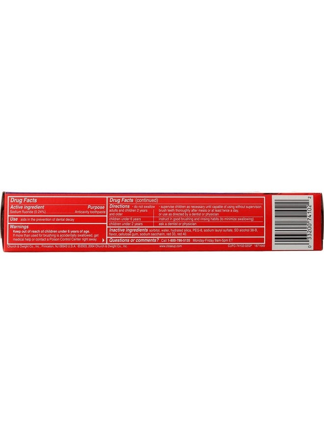 Close-Up Freshening Red Gel (Pack of 3)