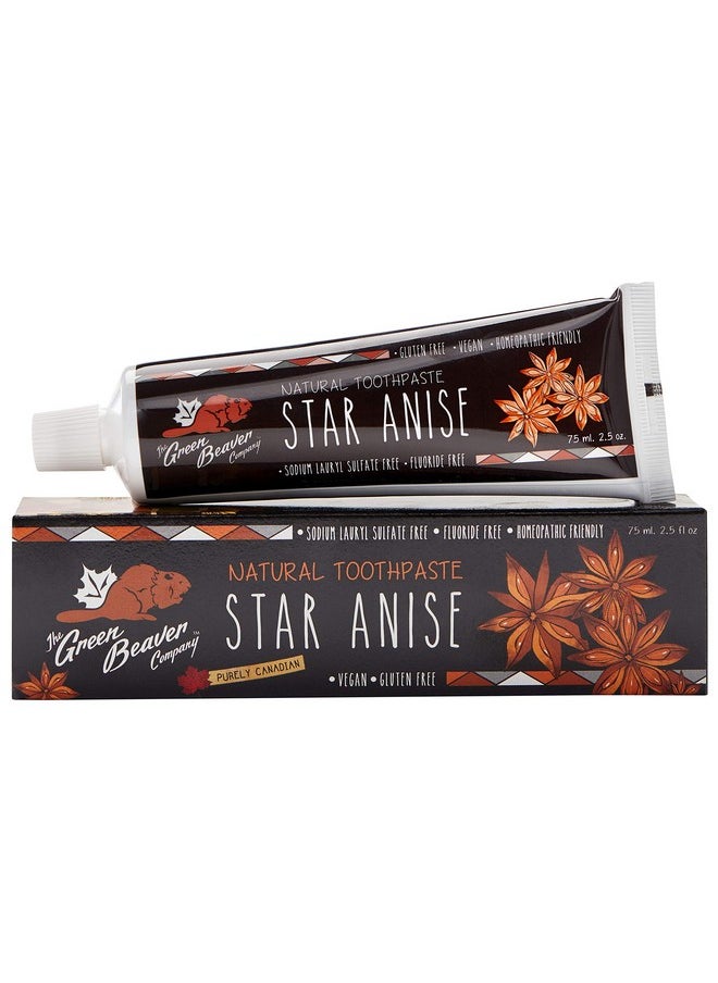 Green Beaver Toothpaste, Star Anise, 2.5 Ounce