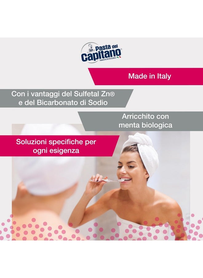 Pasta Del Capitano Baking Soda Toothpaste 75 ml (2.54 Fl oz)