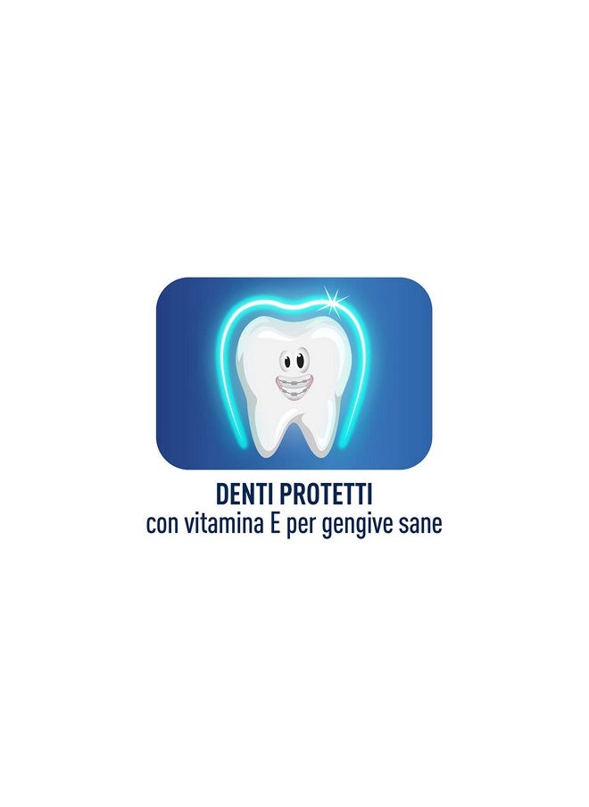 Biorepair: Oral Care Junior 7-14 Years Toothpaste, Fluoride Free, with Mint Extract - 2.53 Fluid Ounces (75ml) Tube [ Italian Import ]