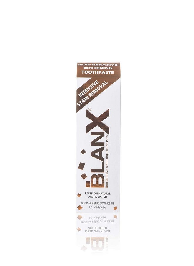 BlanX Non Abrasive Stain Removal Toothpaste 75 Ml