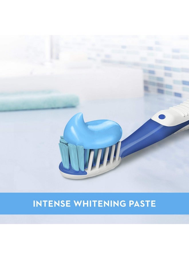 Crest White Intense Whitening Toothpaste, Luminous Mint, Pack of 4