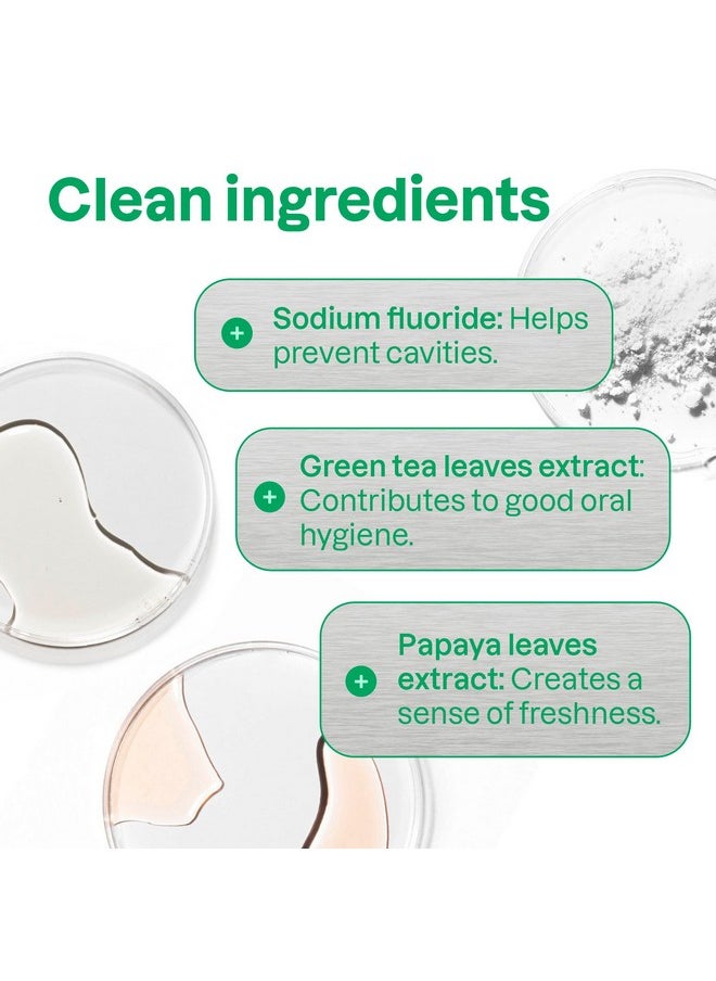 ATTITUDE Toothpaste with Fluoride, Prevents Tooth Decay and Cavities, Vegan, Cruelty-Free and Sugar-Free, Mango, 4.2 Oz