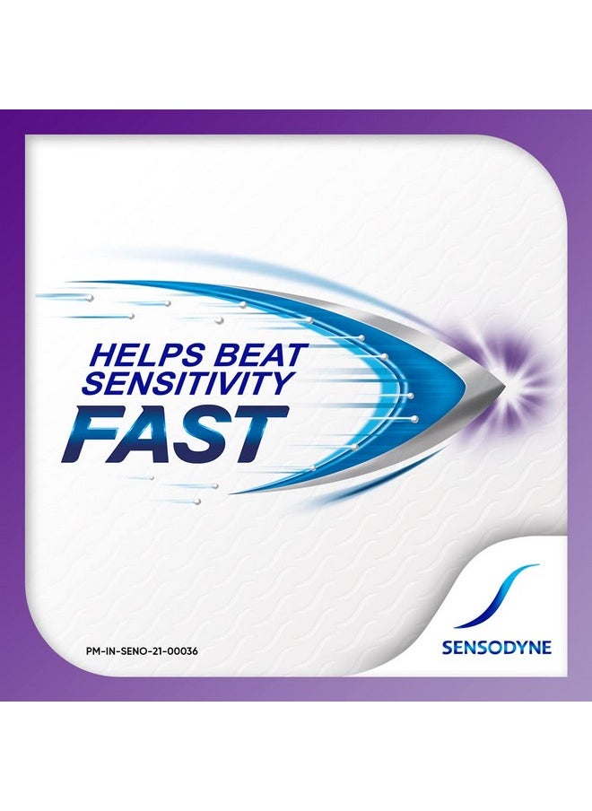 Sensodyne Sensitive Toothpaste Rapid Relief - 80 gm Pack of 2