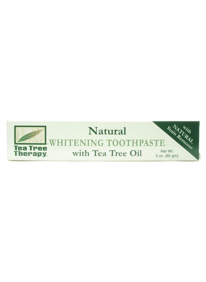 Natural Whitening Toothpaste 3 OZ, 3 Pack