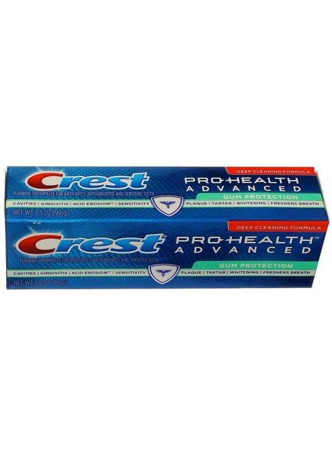 Crest Pro-Health Advanced Fluoride Toothpaste Gum Protection - 3.5 oz, Pack of 3