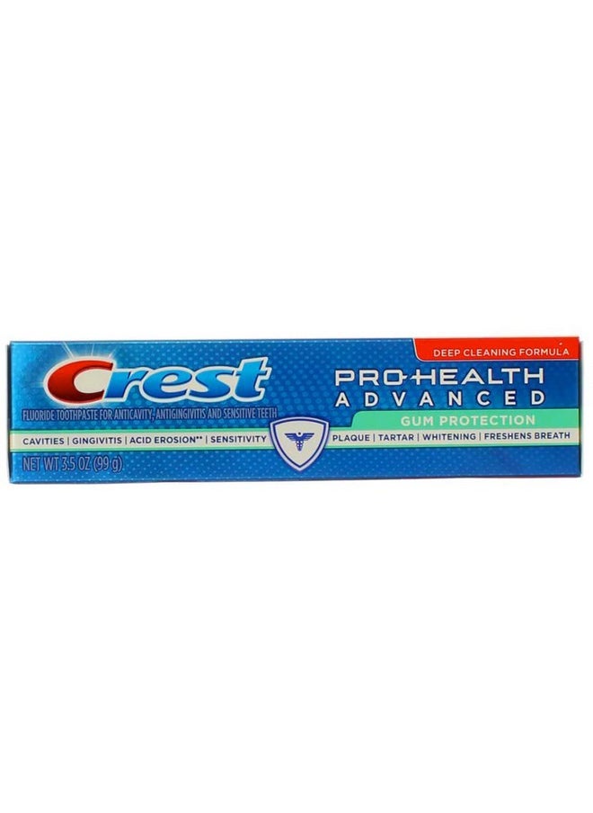 Crest Pro-Health Advanced Fluoride Toothpaste Gum Protection - 3.5 oz, Pack of 3