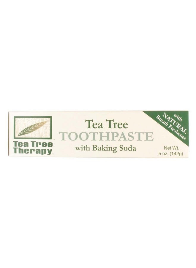 Tea Tree Therapy Toothpaste with Baking Soda ( 5-Pack)