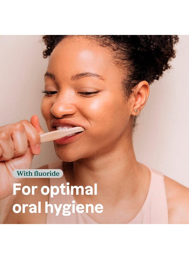 ATTITUDE Toothpaste with Fluoride, Prevents Tooth Decay and Cavities, Vegan, Cruelty-Free and Sugar-Free, Complete Care, Spearmint, 4.2 Oz