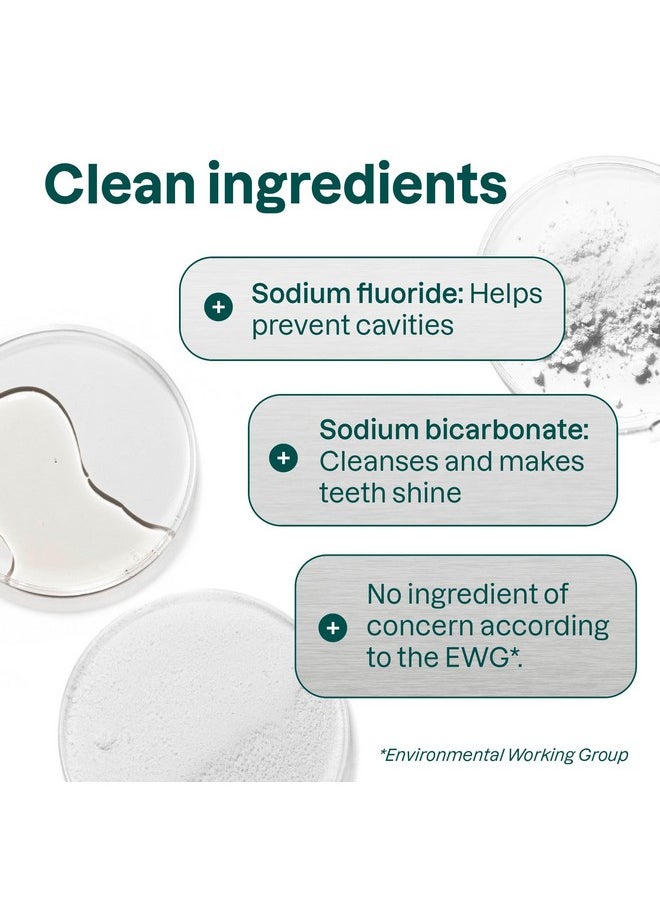 ATTITUDE Toothpaste with Fluoride, Prevents Tooth Decay and Cavities, Vegan, Cruelty-Free and Sugar-Free, Complete Care, Spearmint, 4.2 Oz