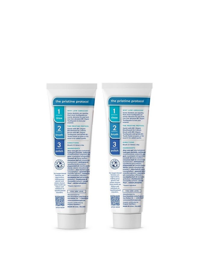 BR Organic Low Abrasion Toothpaste Cinnamint