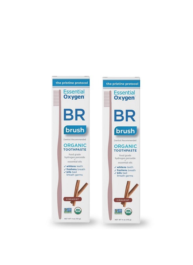 BR Organic Low Abrasion Toothpaste Cinnamint