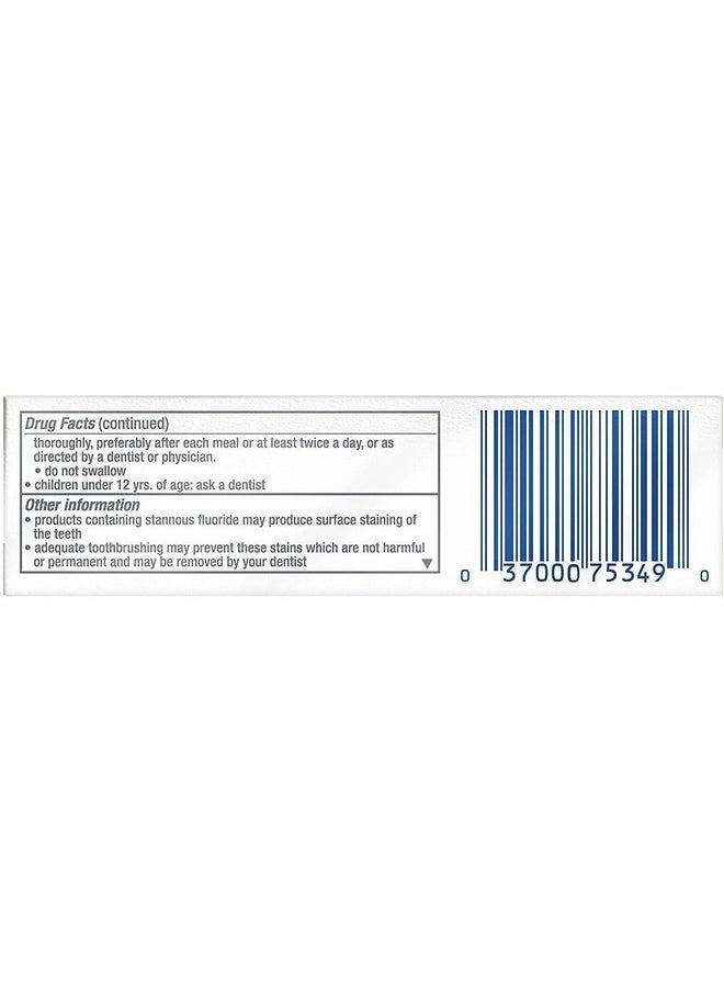 Crest Gum Detoxify Toothpaste, Deep Clean, Travel Size, 0.85 oz (24g)- Pack of 4